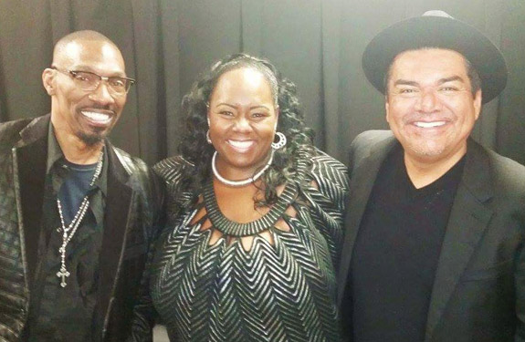 Comedians Charlie Murphy and George Lopez