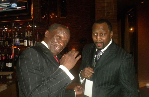 Fun Times!  Floyd Mayweather Sr. and Tommy “Hitman” Hearns
